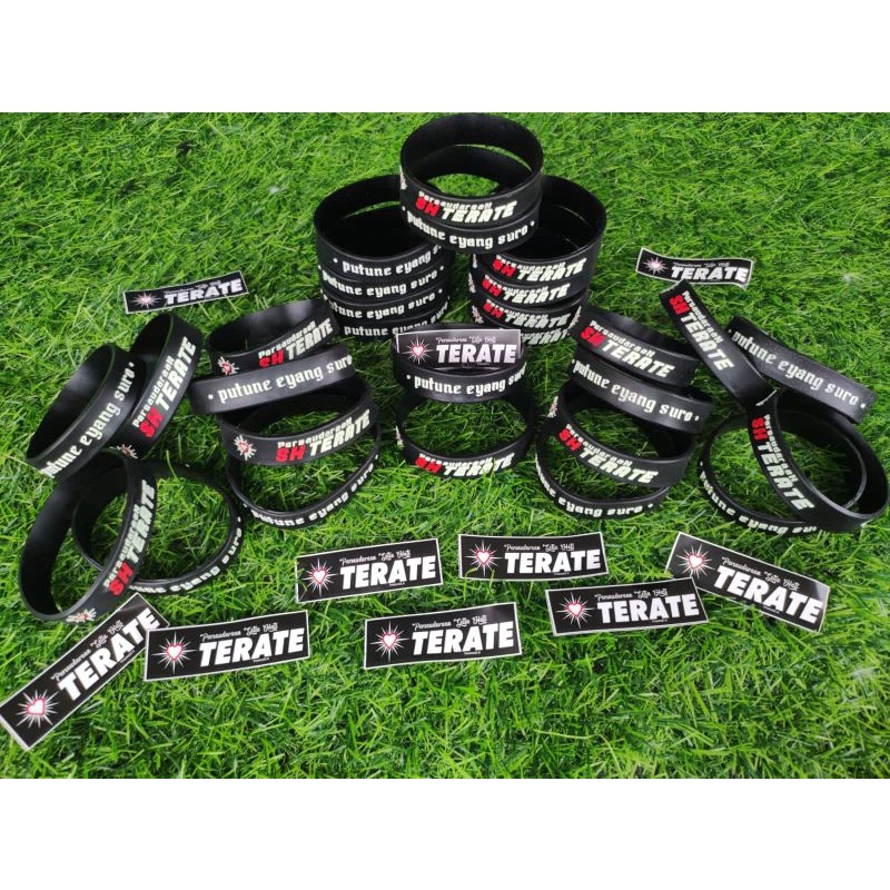 GELANG KARET POSFOR PSHT MENYALA-GELANG PSHT DISTRO