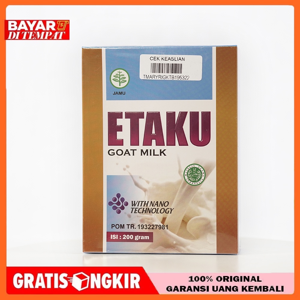 

Walatra Etaku Original - Ektrak Susu Kambing Etawa Asli Berkualitas