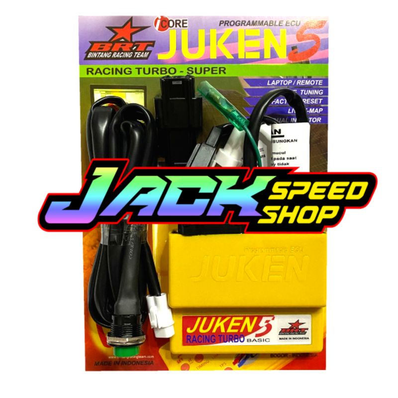 ECU JUKEN 5 BRT DUALBAND RACING TURBO NINJA 250 SL RR FI INJEKSI MONO 1 SILINDER - JUKEN 5+ 5++ 5 + 