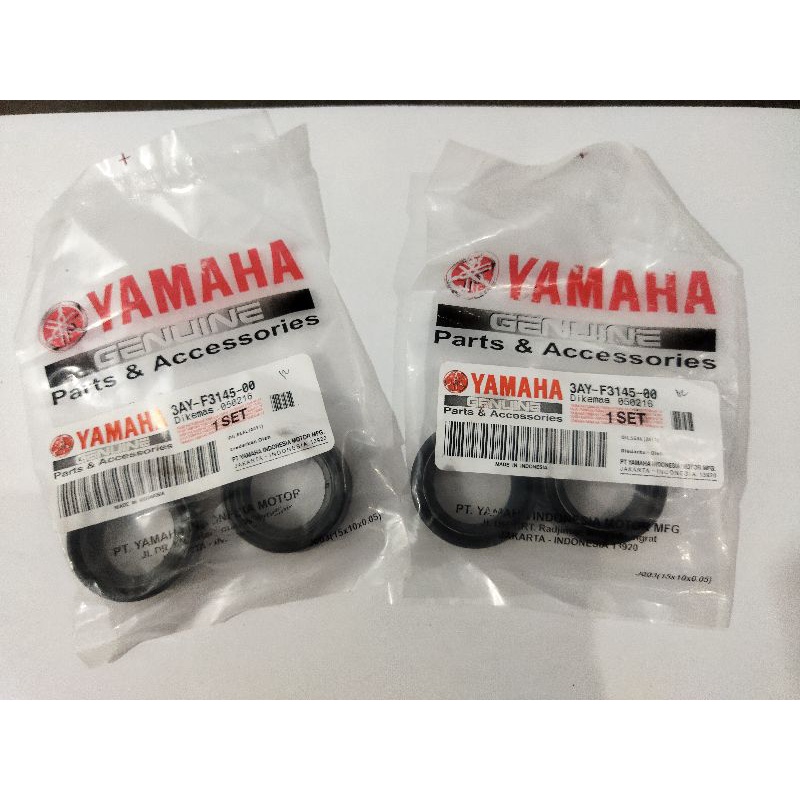(SEPASANG) Seal Shock Depan 3AY - As 26  All Motor Vega Jupiter Mio Harga 1Set