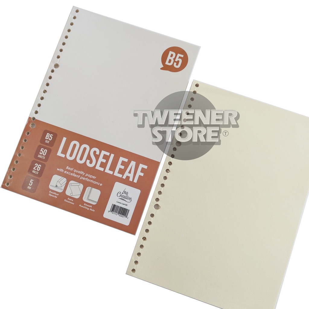 

[B5-POLOS] INA LOOSE LEAF B5 POLOS | Isi 50 Lembar