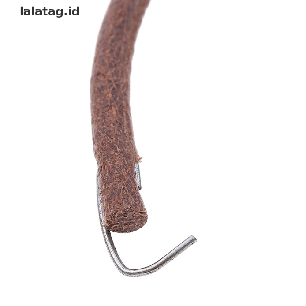 [lalatag] Ikat Pinggang Kulit 72 &quot;183cm Antik Treadle Parts+Hook Untuk Mesin Jahit Singer [ID]