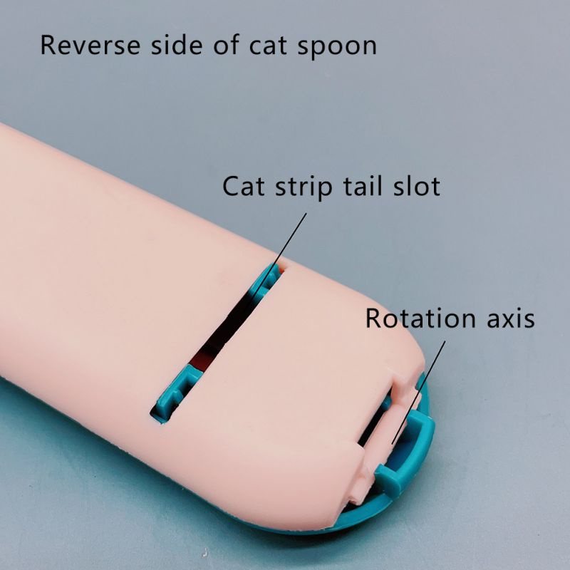 Sendok Makan Hewan Peliharaan Cat Strip Squeezer Puppy Kitty Cairan Food Feeder Multi Use Mini Pet Can Opener Perlengkapan Makan Hot Sell