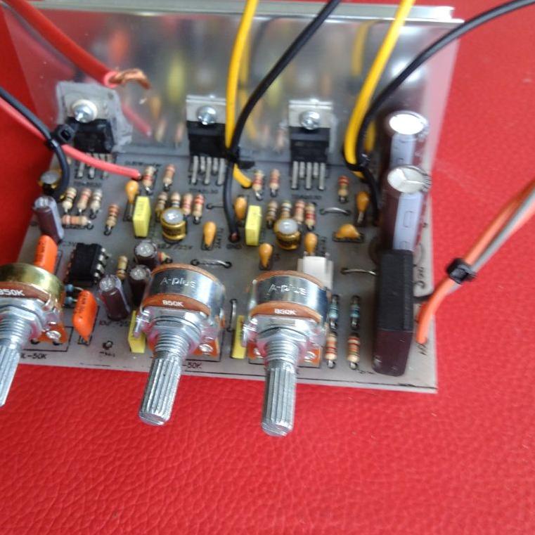 Murah.. kit mini amplifier 2.1 diy AEY