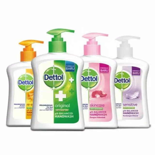 DETTOL SABUN CUCI TANGAN PUMP 245ML/110ML