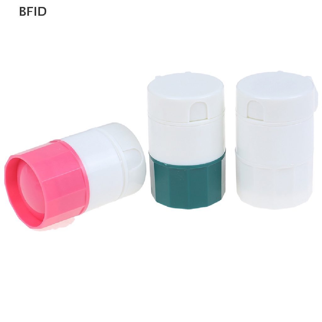 [BFID] Alat Pemotong Pill Box 4lapis Obat Penghancur Grinder Splitter Case Tablet Cutter [ID]