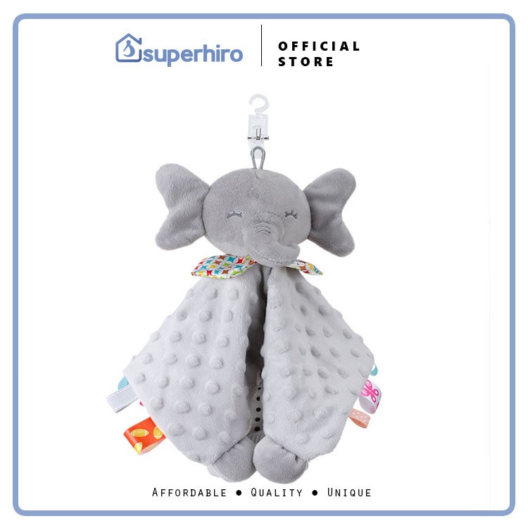 Boneka Genggam Lucu Soft Material Teether Baby Bayi Handuk Premium