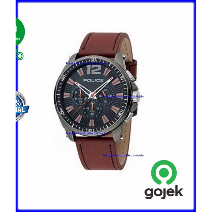 {CollectionStore}   Jam Tangan Police Pria Sport / Jam Cowok P-15139JBCU Ori Limited