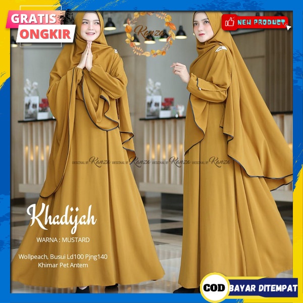 Dress Syari Murah Gsmis Kondangan Pesta Dres Remaja Syar'I Games Jumbo Mewah Bj Syarii Casual Games 