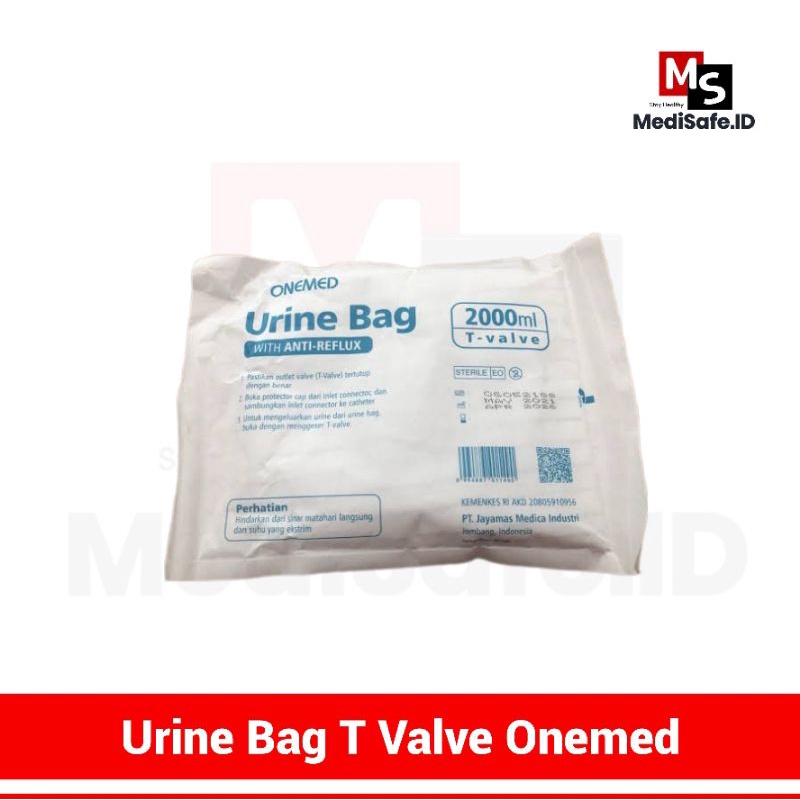 Jual Urine Bag T Valve Ml Onemed Kantong Urin Satuan Shopee Indonesia