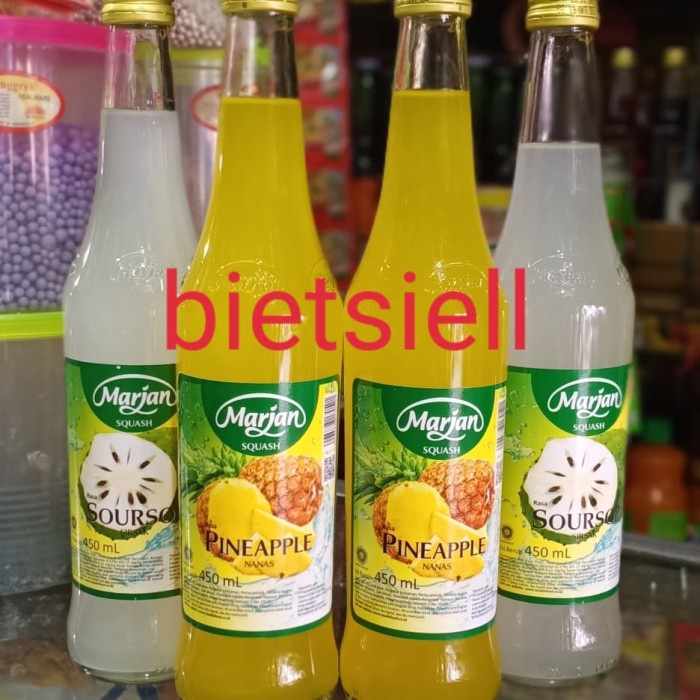 

MARJAN SIRUP NANAS 450 ML 12 BTL/KRT (GOJEK GRAB ONLY)
