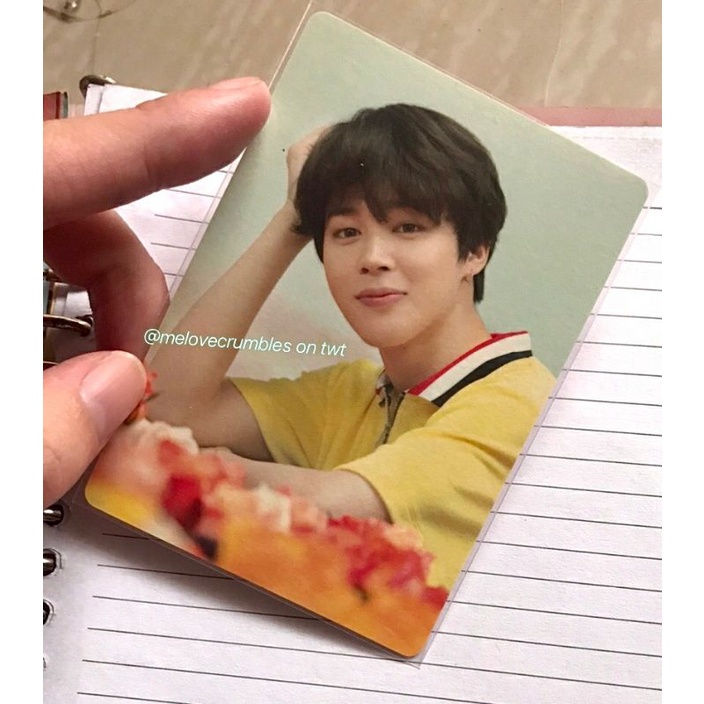 NEGO JIMIN BTS OFFICIAL LYS MPC WORLD TOUR LOVE YOURSELF MINI PHOTOCARD 2/8 1PCS
