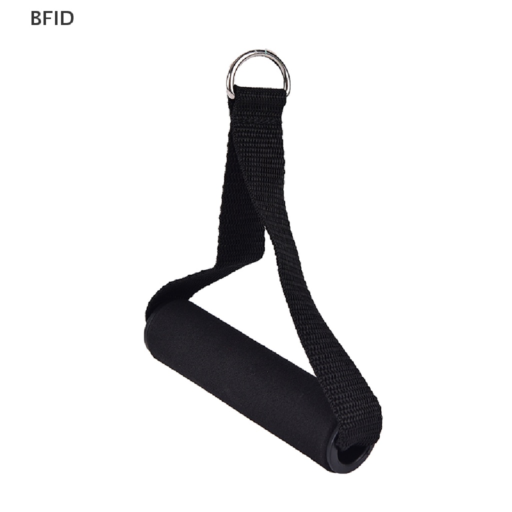 [BFID] Tali Tricep Cable Gym Attachment Handle Bar Dip Station Latihan Tahan Lama new [ID]