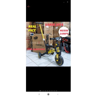 sepeda tiga roda exotic