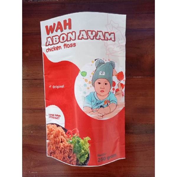 

100 gr abon ayam homemade