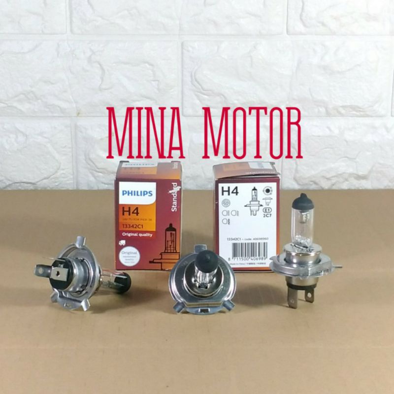 PHILIP Halogen H4 - 24V 75/70 WATT P43T-38