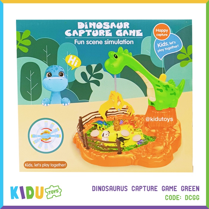 Mainan Anak Pancingan Capit Dinosaurus Capture Game Kidu Toys