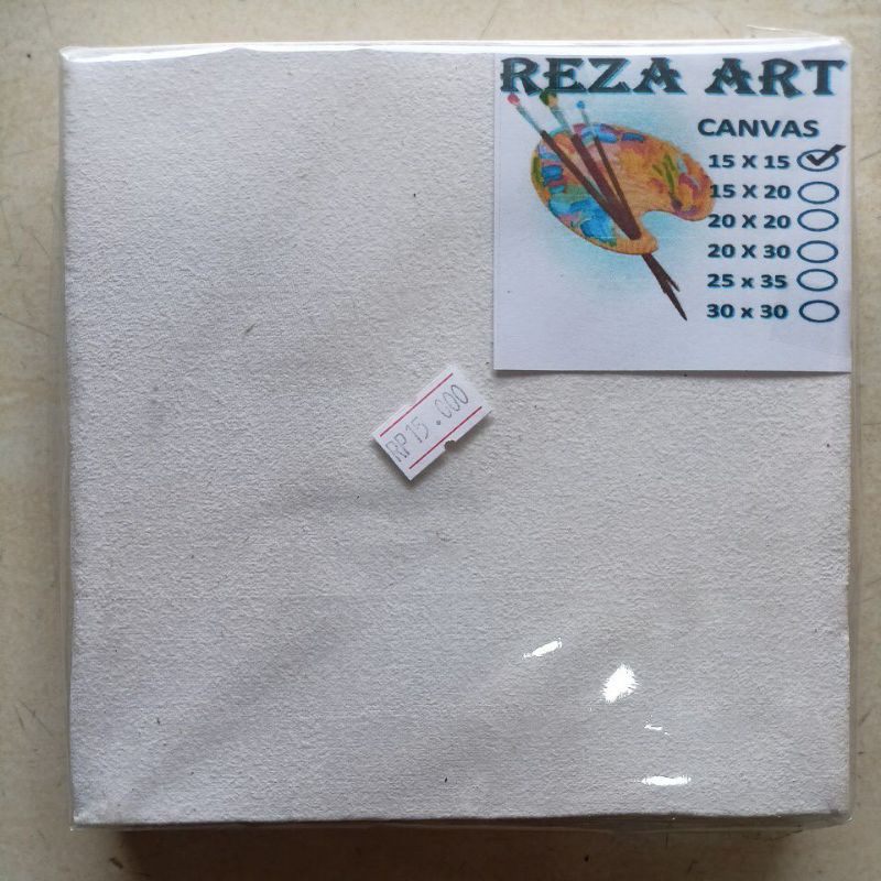 

Kanvas Lukis media menggambar cat Acrylic 15cm ×15cm