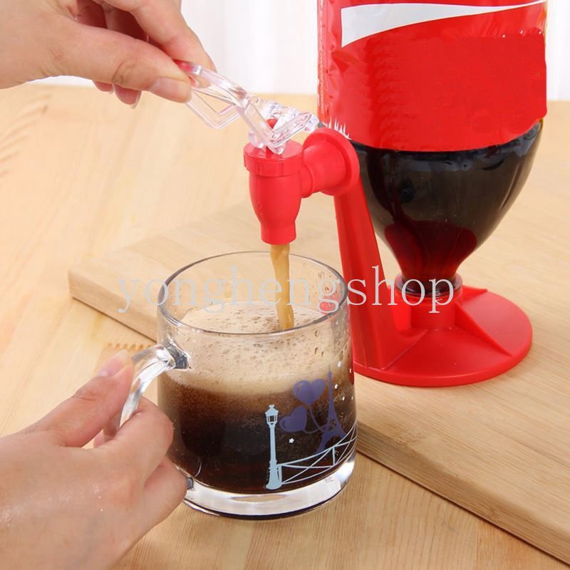 Dispenser Soda Minuman Kreatif Keran Botol Air Coke Terbalik Dispenser Minum Pesta Bar Perlengkapan Gadget Dapur