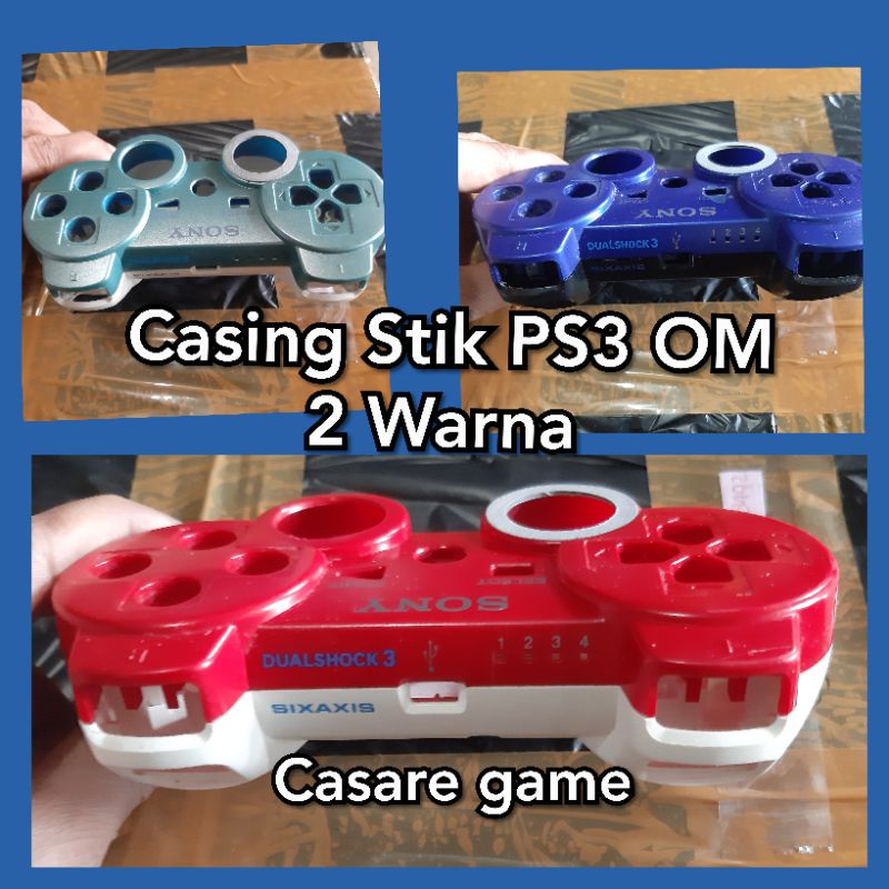 Casing Stik PS3 OM Board Besar / Kecil ( Casing Atas Bawah 2 Warna )