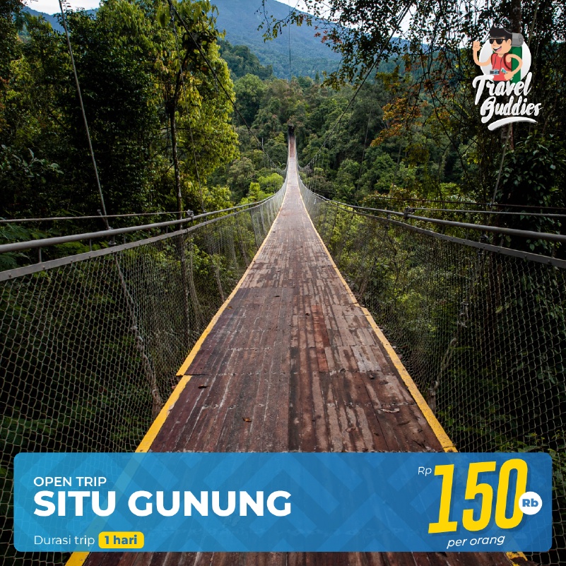 Paket Wisata Travel Tour Liburan Situ Gunung 1D Open Trip