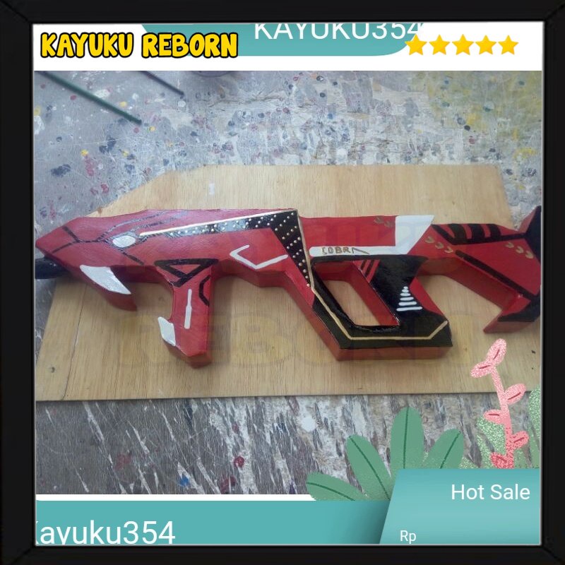 Senjata mainan Skin ff M.COBRA Jiis