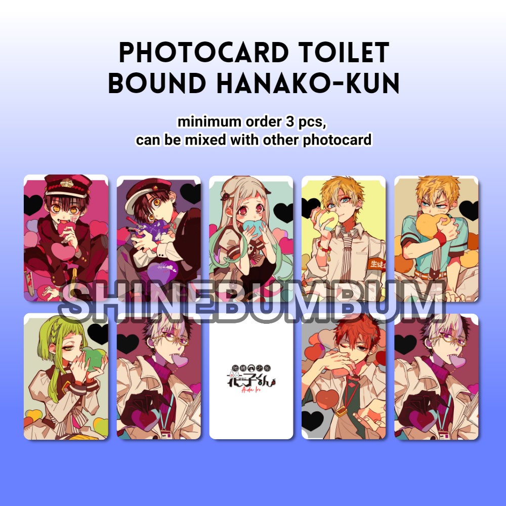 Photocard Toilet Bound Hanako-Kun [Manga Version]