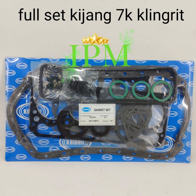 GASKET OVERHOUL PAKING SET KIJANG GRAND 7K 1.8CC 1995-2000 ORI KAWAI GARANSI