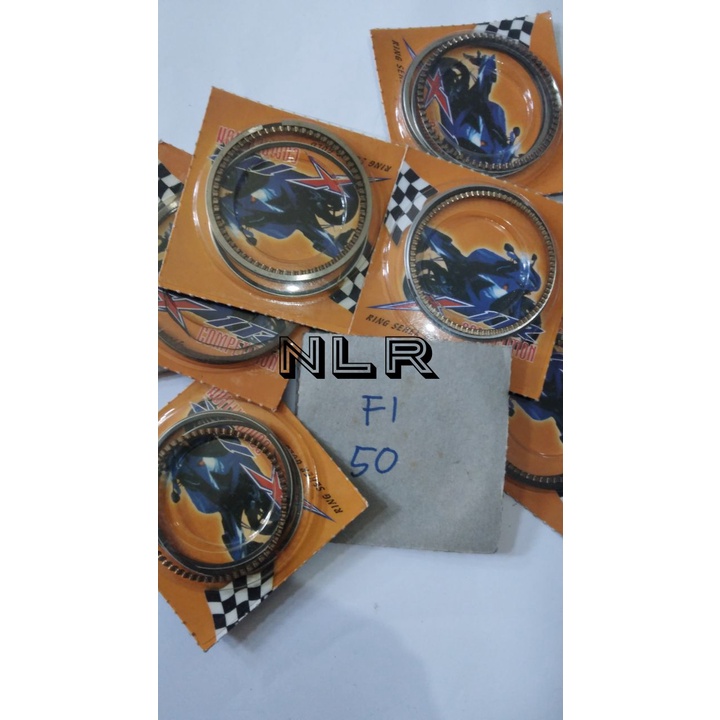 RING SEHER PISTON RING RACING FIZR FORCE 1 UKURAN 50