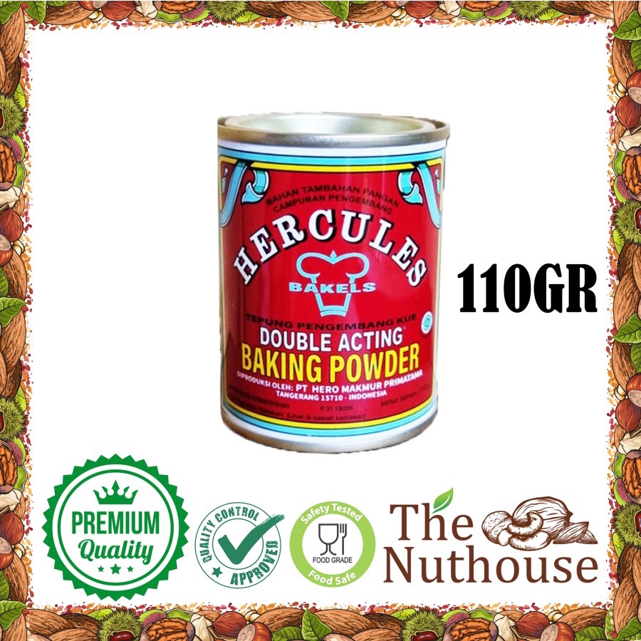 HERCULES Double Acting Baking Powder / Tepung Pengembang Kue 110gr