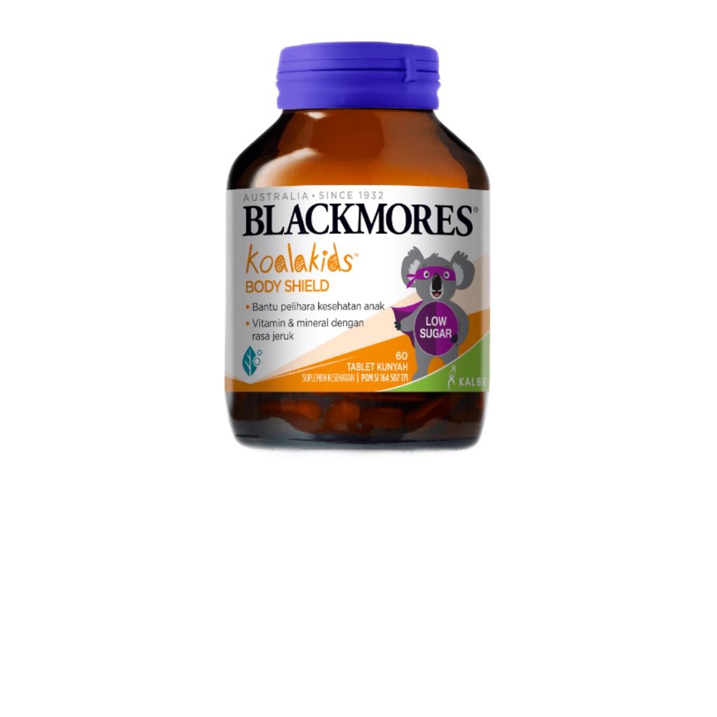 Blackmores Koalakids Body Shield 60 Tablet Kunyah