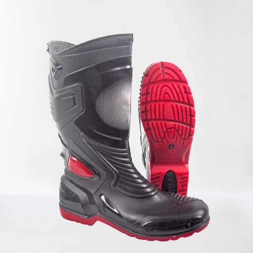 AP BOOTS MOTO 3 BLACK RED 38-45 - SEPATU BOOTS SEPATU BIKERS MOTO 3 - AP BOOTS