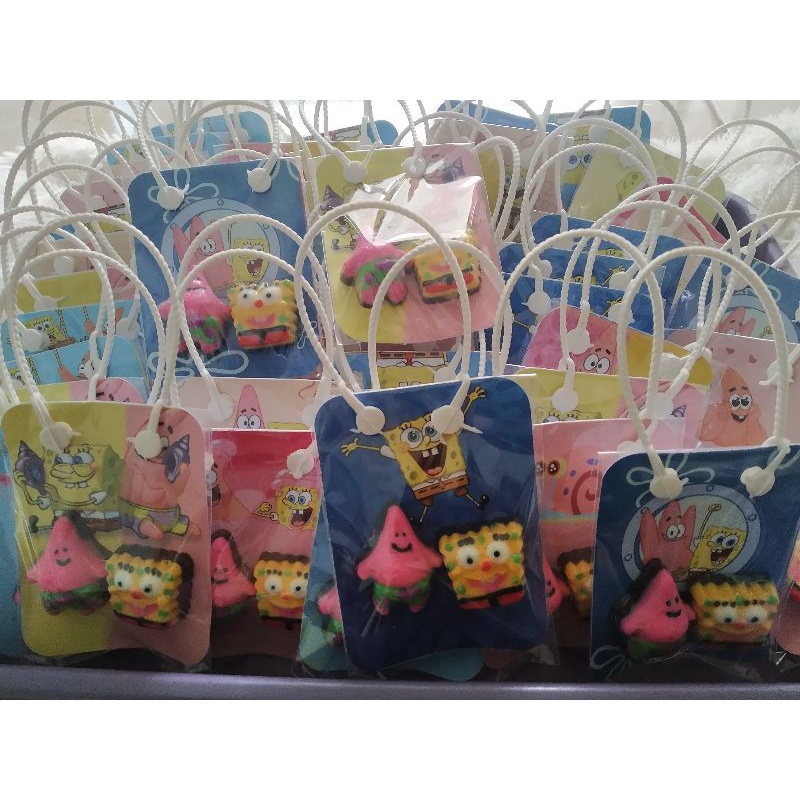 

coklat spombob dan petrik