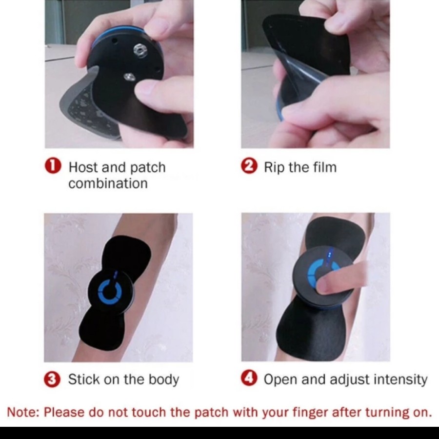 EMS Cervical Massager Neck Portable Alat Pijat Compact Stimulasi Otot