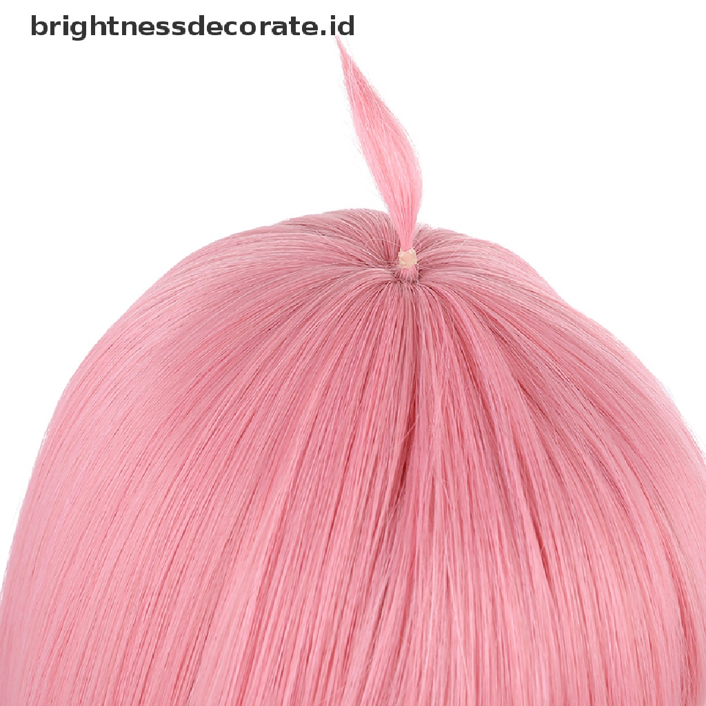 [Birth] Karakter Anime Pink Cosplay Wig Halloween Party Props Cosplay Wig Decor [ID]