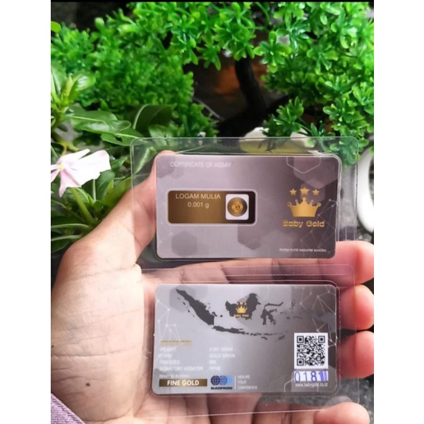 logam mulia 0.001 gram