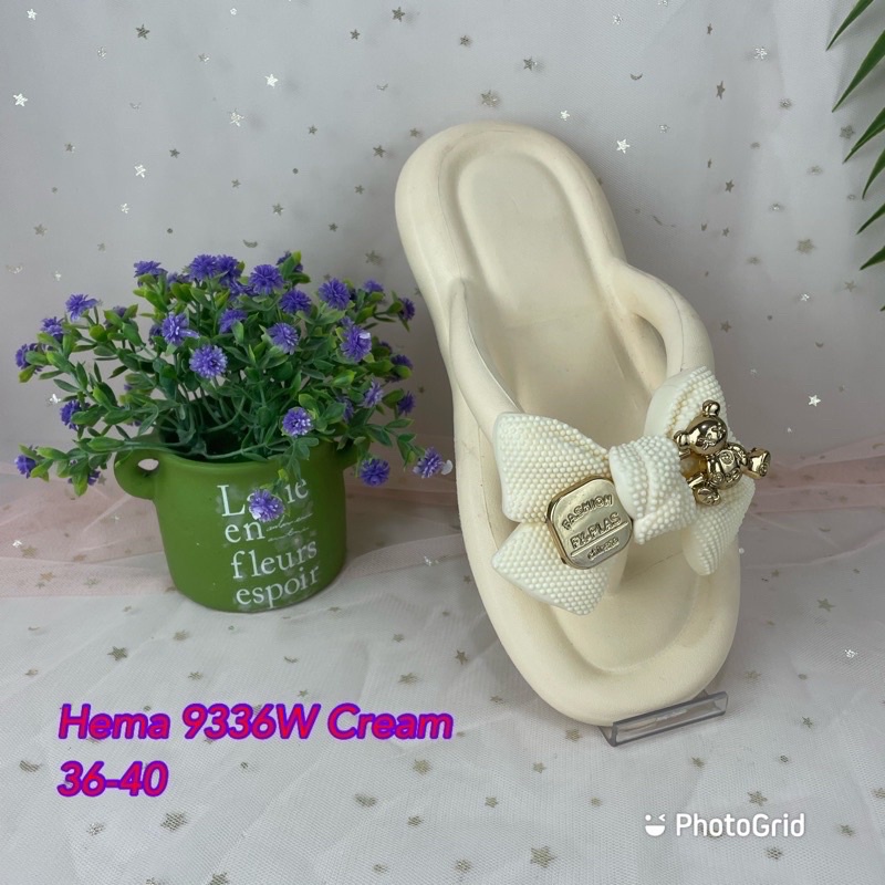 9336 Sandal Jepit Pita Wanita Kekinian/Sandal Jepit Wanita Pita 36-40 Promo Sen