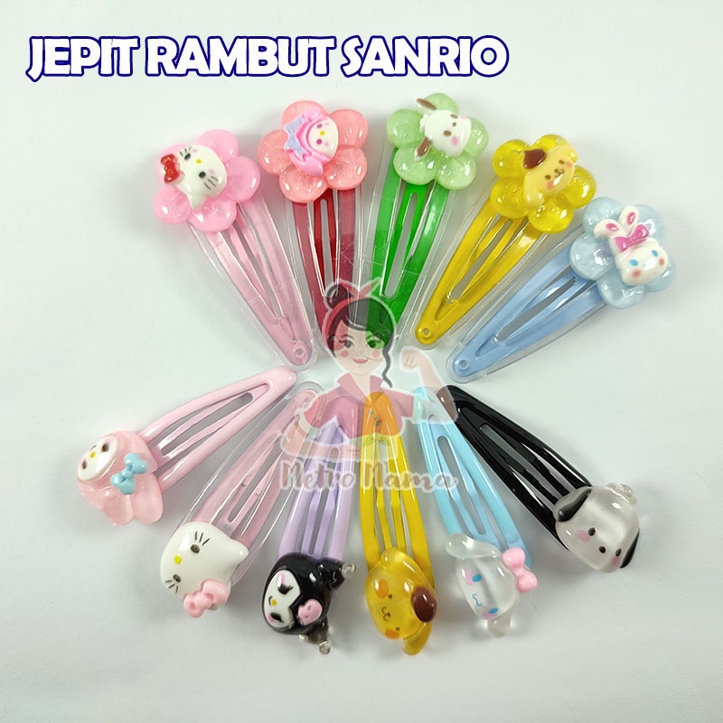 Jepitan Rambut Anak Korea Sanrio HAIR CLIP Kualitas Premium