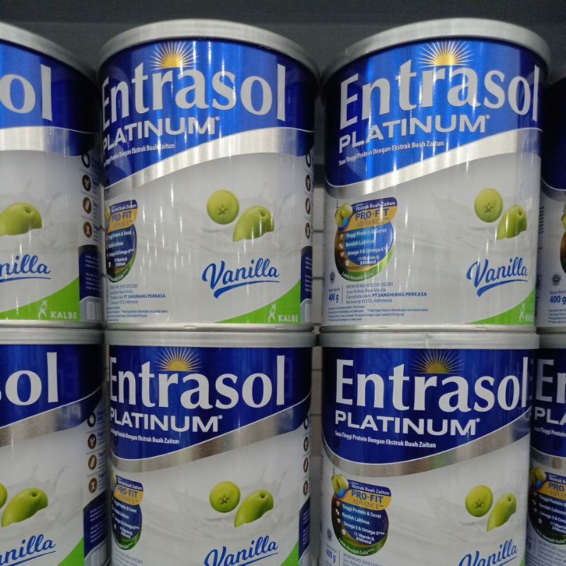 

ENTRASOL PLATINUM 400GR VANILA