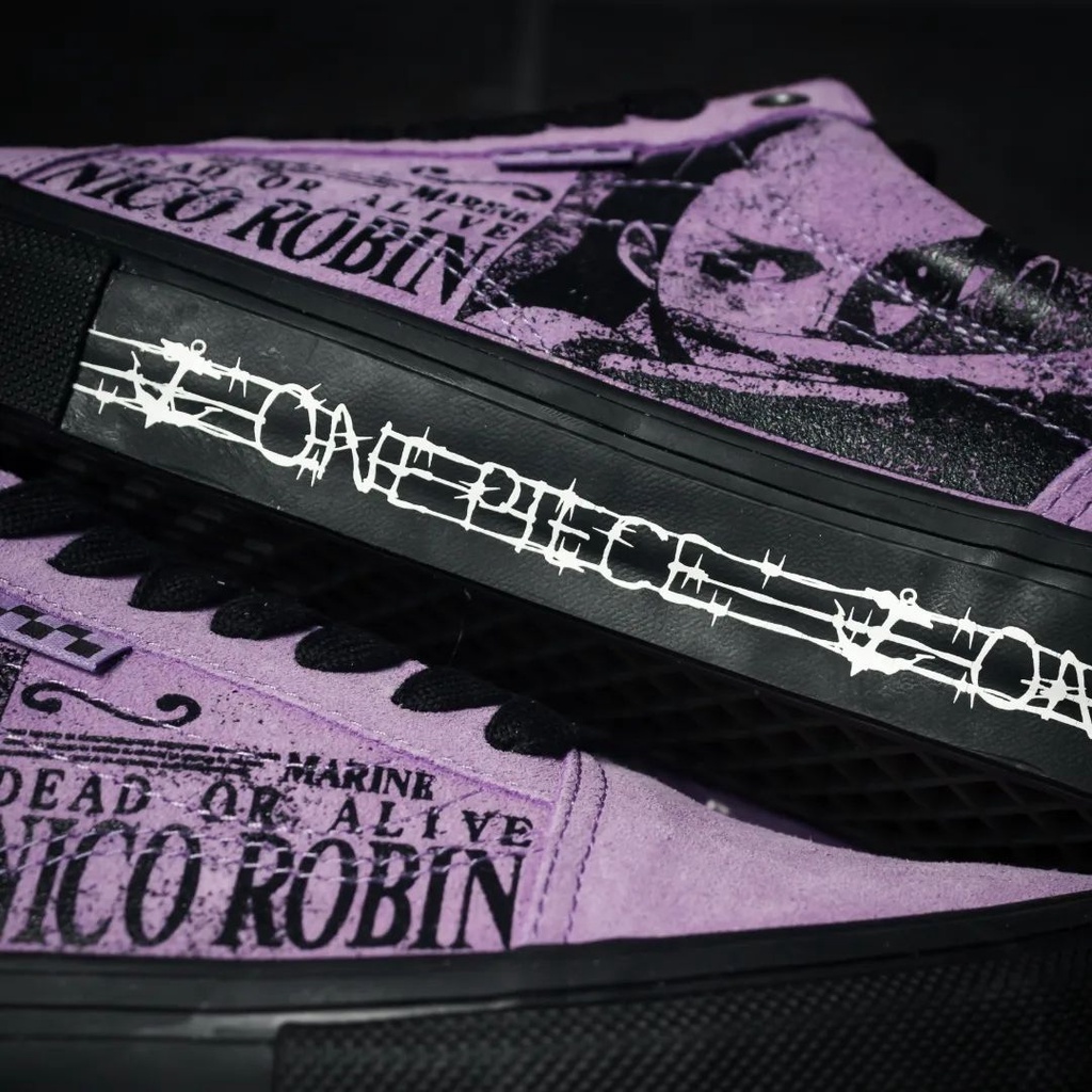 VANS OLDSKOOL PRO SKATE x ONE PIECE &quot;NICO ROBIN&quot; ORIGINAL 100%