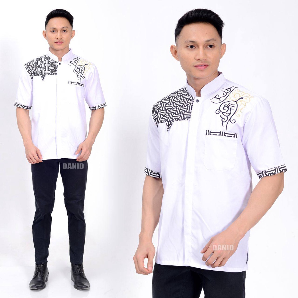 baju koko kurta lengan pendek original tajol koko pasar turi