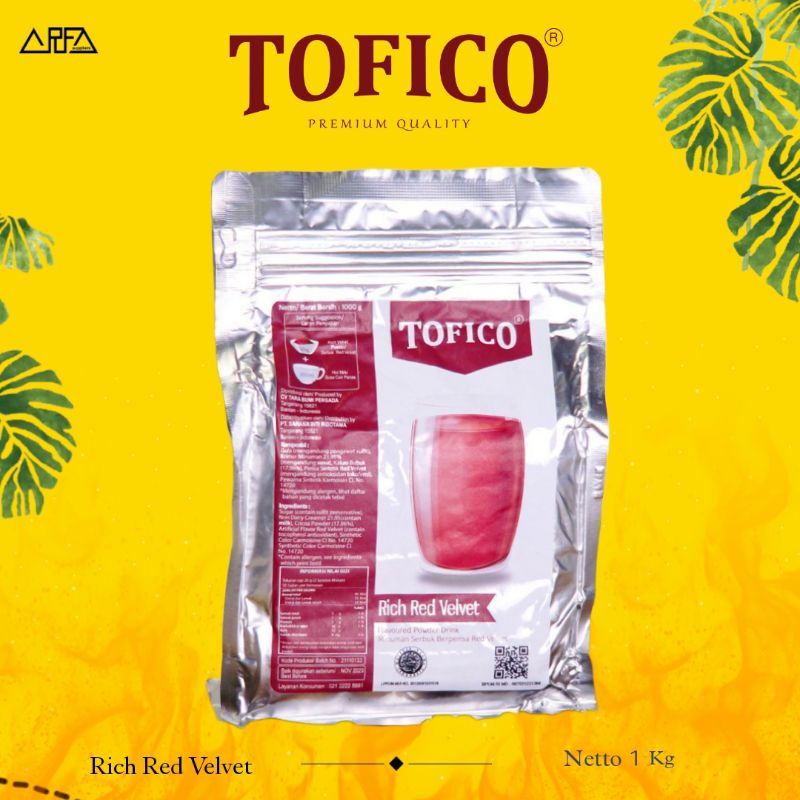 

Powder Tofico Rich Red Velvet 1kg