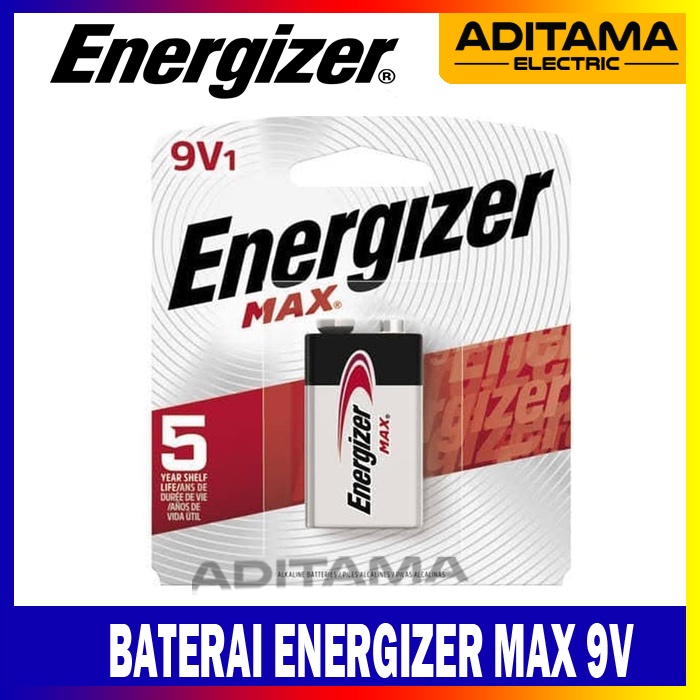 BATERAI ENERGIZER ALKALINE 9V/ BATERAI KOTAK ENERGIZER 9V/ ENERGIZER 9 VOLT PROMO