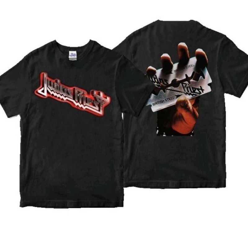 KAOS JUDAS PRIEST British steel Premium tshirt judas priest KAOS band