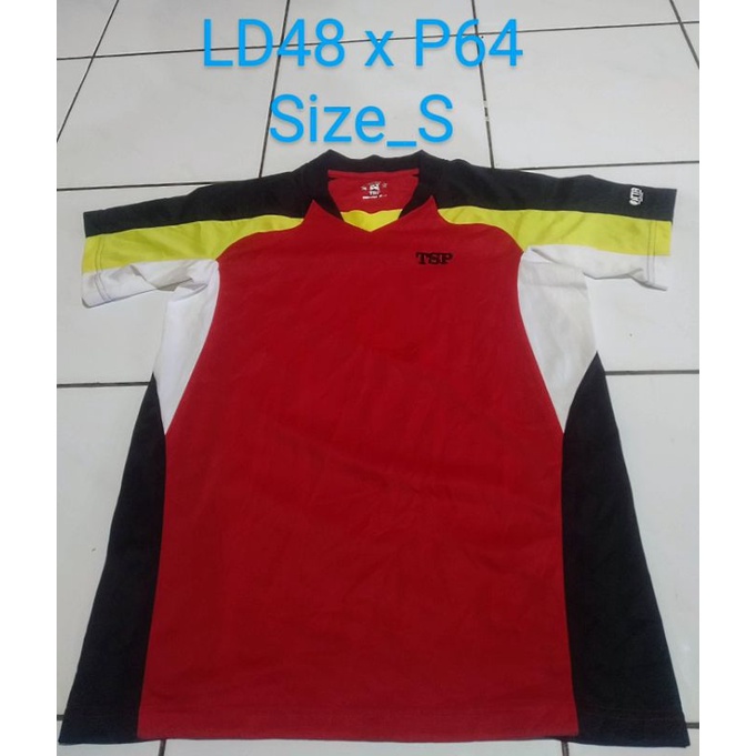 jersey pingpong / tenis meja tsp second original