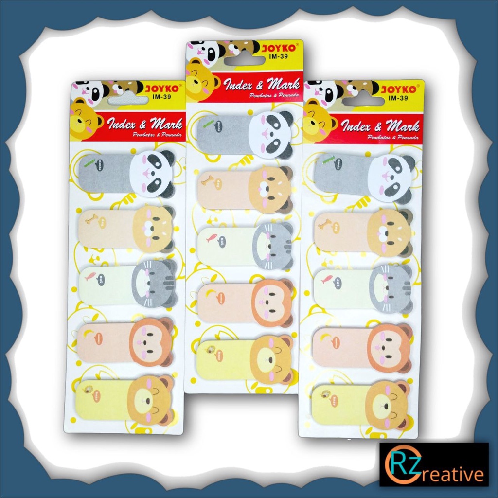 

JOYKO Pembatas Buku Gambar Hewan IM-39