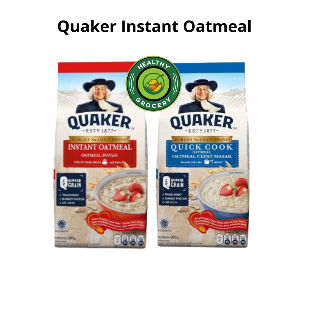 Quaker Oat 800gr  Instant Oatmeal / Quick Cook