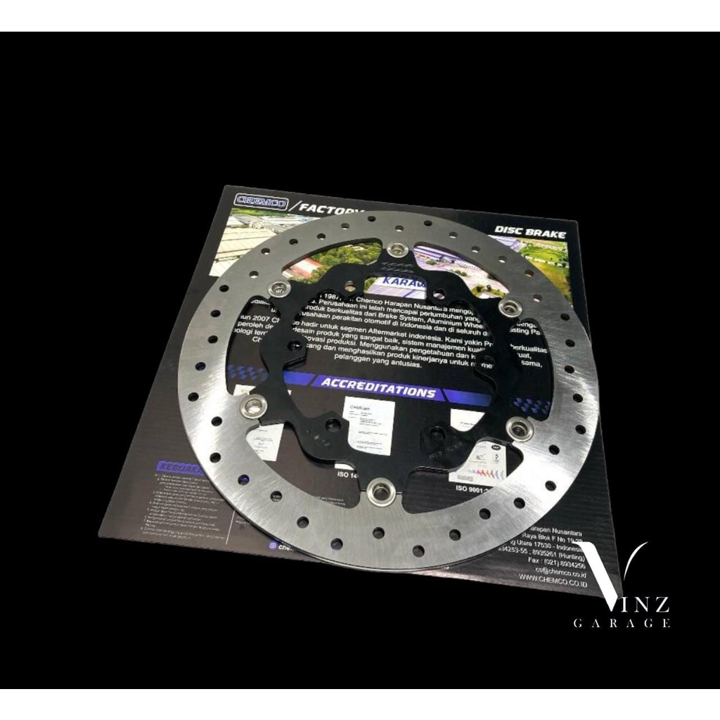 Piringan Depan Nmax Aerox 260 MM Floating Piringan Chemco Nmax Aerox 260 MM Discbrake Chemco Nmax Ae