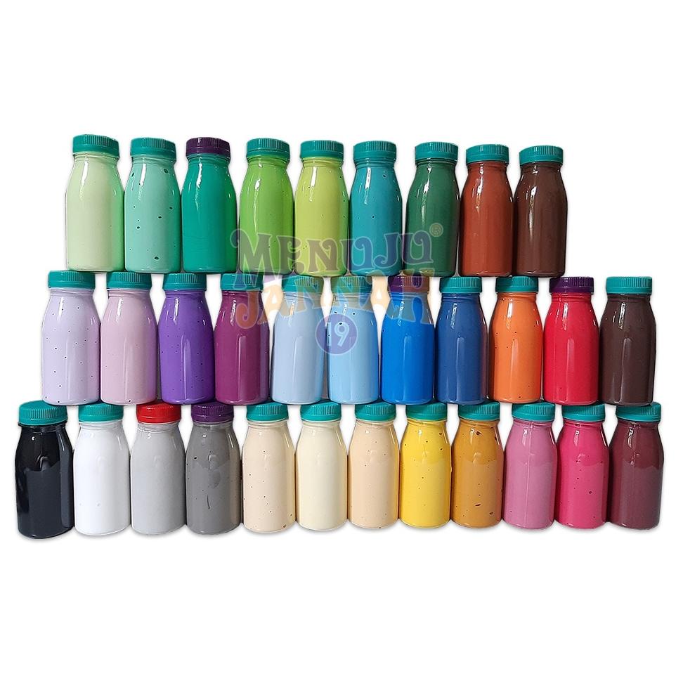 

╝¤╚ Cat Akrilik PREMIUM 100 ml - Cat Lukis Acrylic untuk Gypsum, Tanah Liat, Mural Tembok, Kain, Kayu