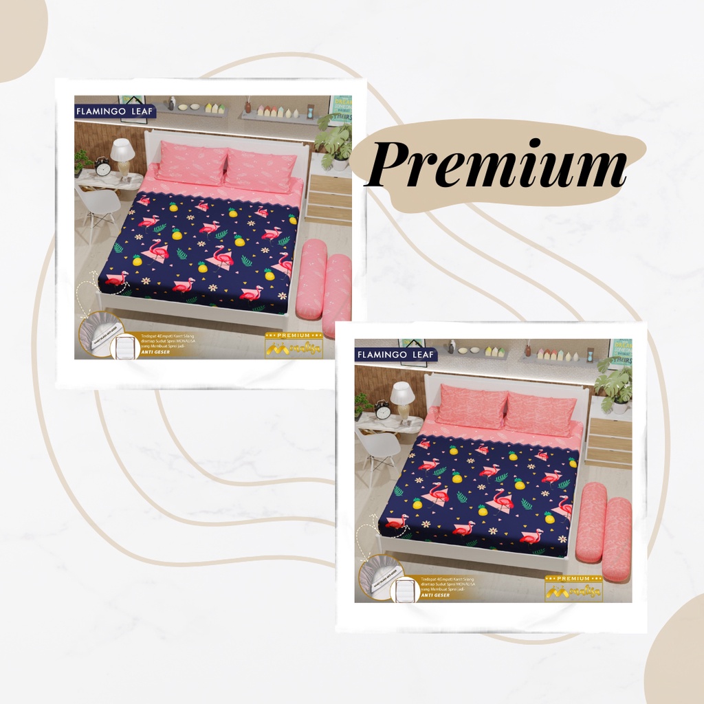Monalisa Premium Sprei Uk 160/180 - Dewasa
